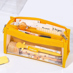 Large Capacity Pencil Bag Transparent Pen Case