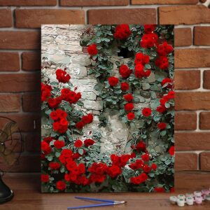 Flower Interior Painting By Number For Home Decor