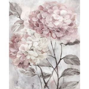 Pink Pastel Flower Acrylic Paint By Number