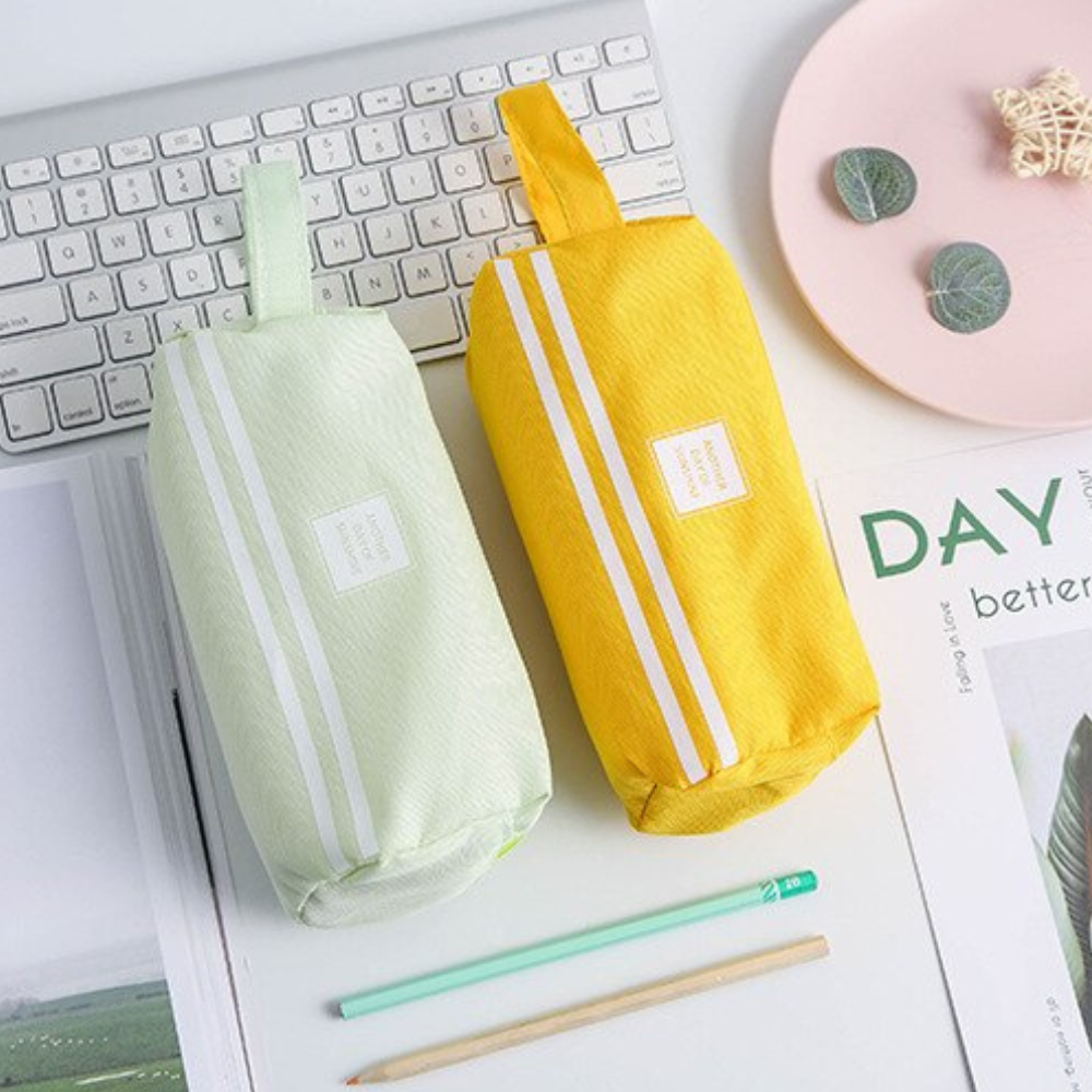 Portable Canvas Pencil Case School Supplies - Image 2